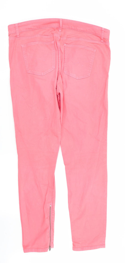 Gap Womens Pink   Skinny Jeans Size 10 L29 in