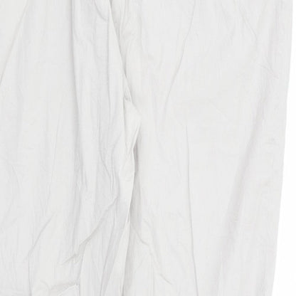 Womens UK Size 34 in H&M Regular Fit  Beige Trousers