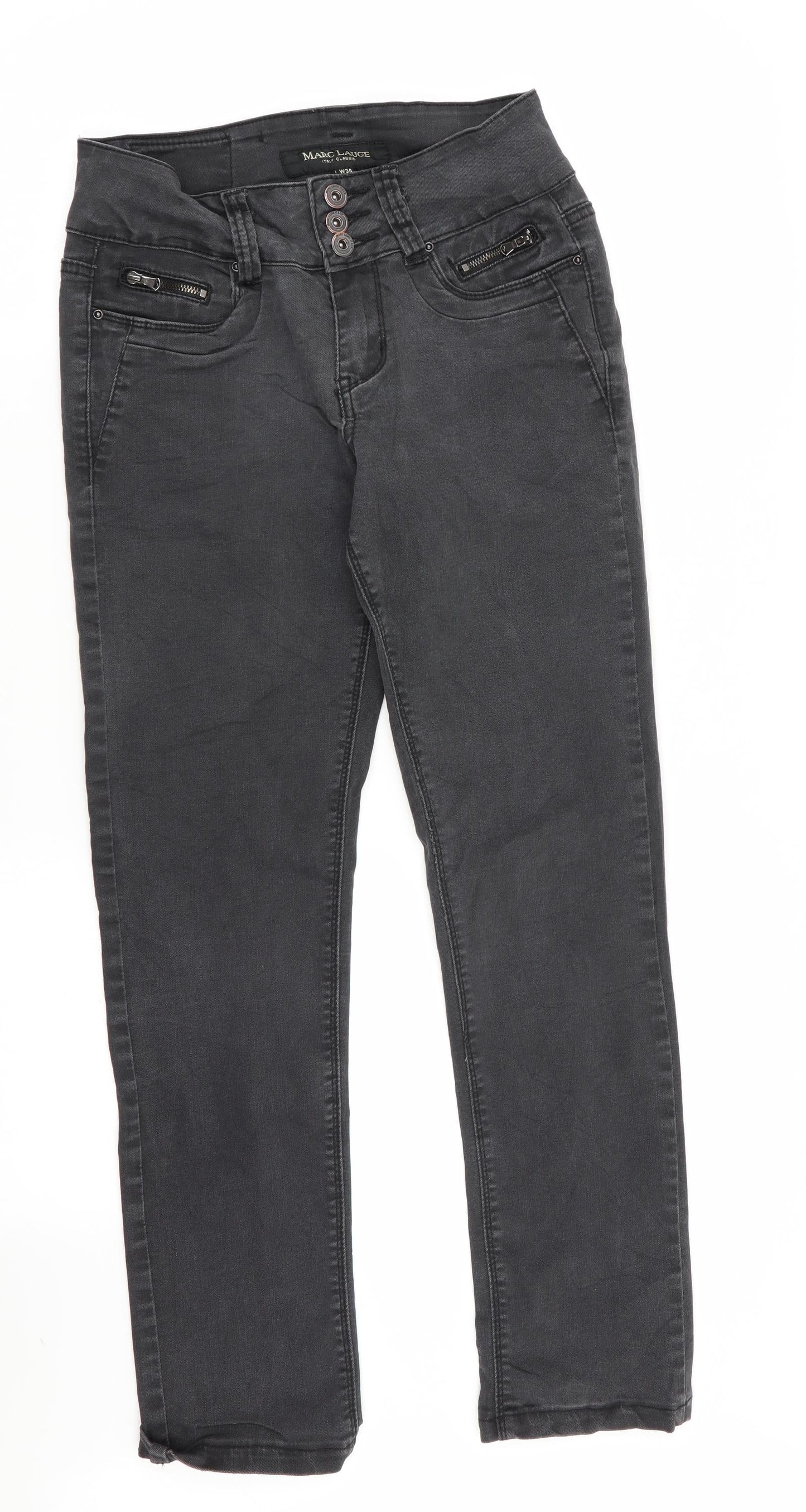 Marc Lauge Womens Grey   Skinny Jeans Size 34 in L28 in