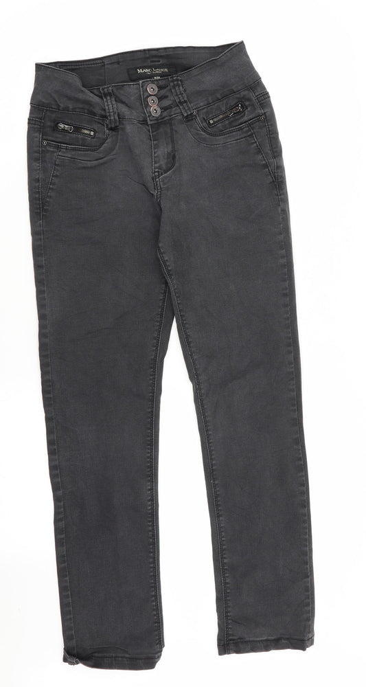 Marc Lauge Womens Grey   Skinny Jeans Size 34 in L28 in