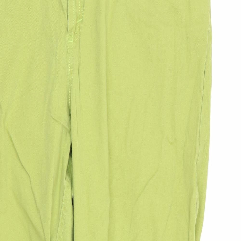 Ella Womens Green   Skinny Jeans Size 16 L29 in