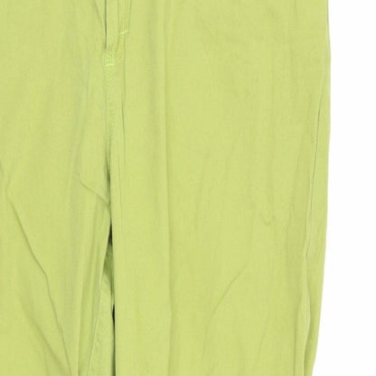 Ella Womens Green   Skinny Jeans Size 16 L29 in