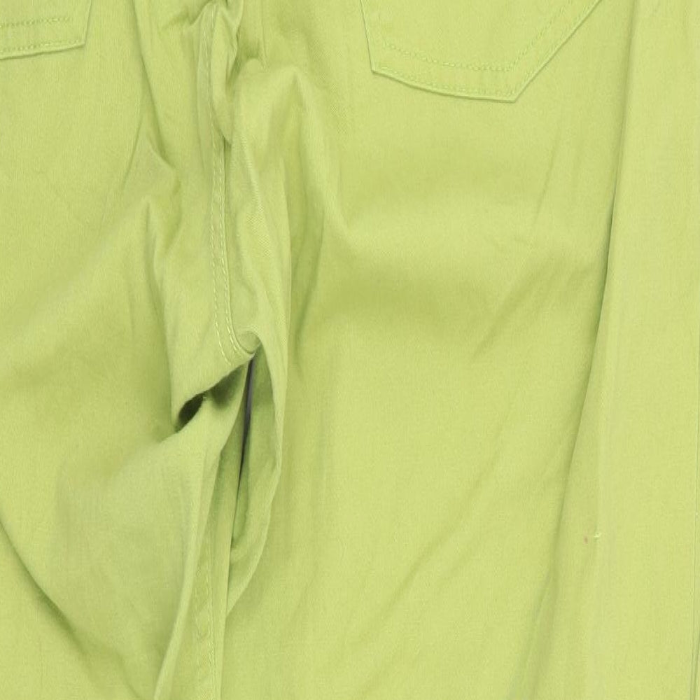 Ella Womens Green   Skinny Jeans Size 16 L29 in
