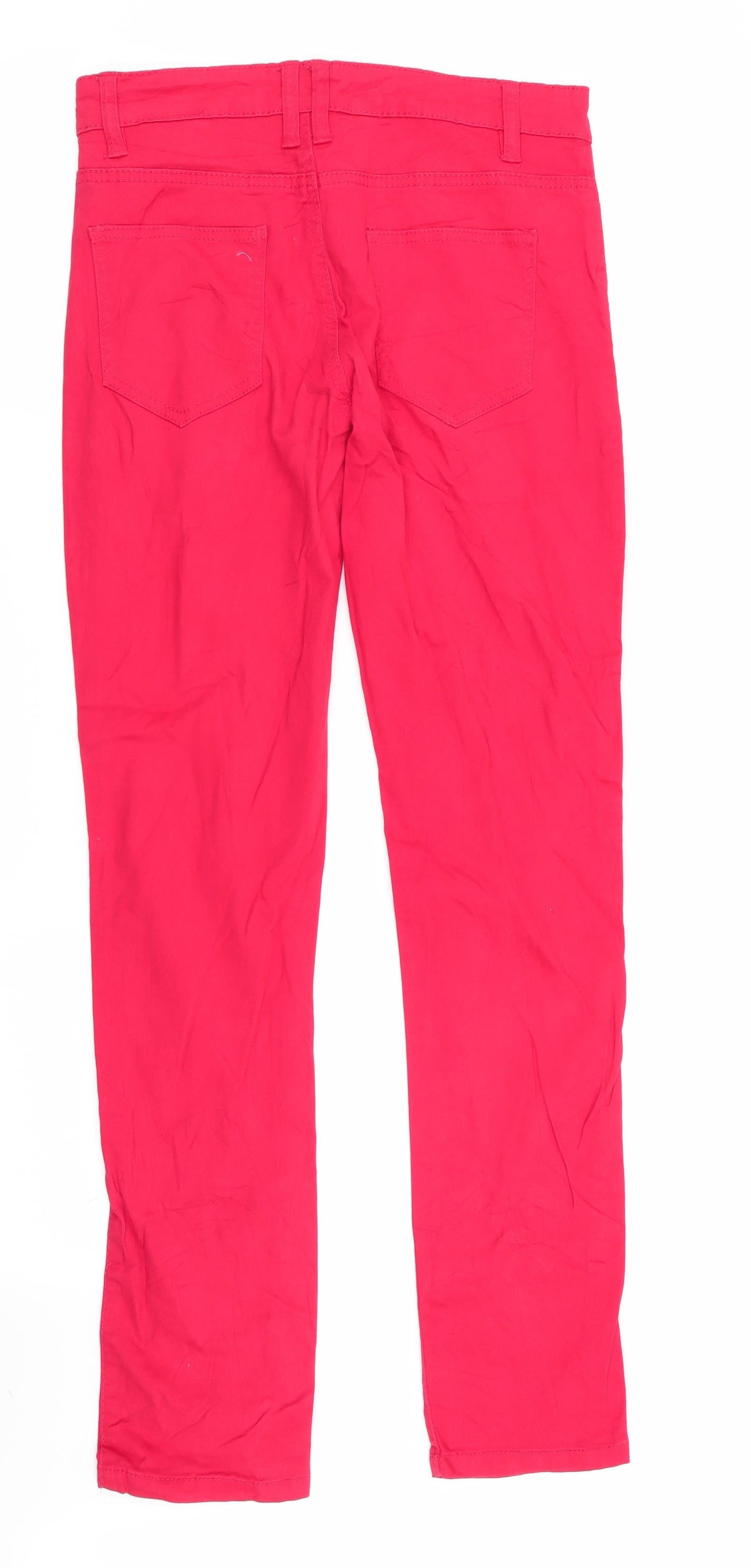 Womens UK Size 6 Janina Regular Fit Skinny Red Jeans