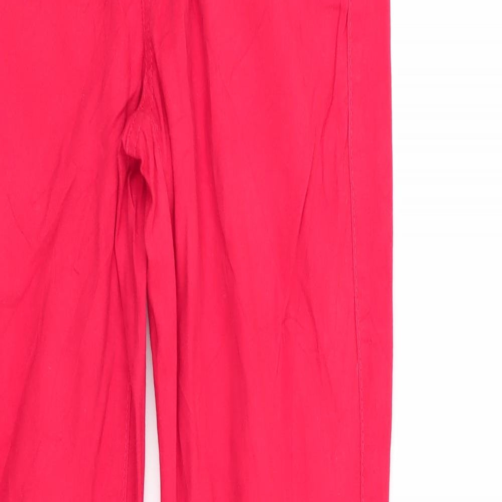 Womens UK Size 6 Janina Regular Fit Skinny Red Jeans