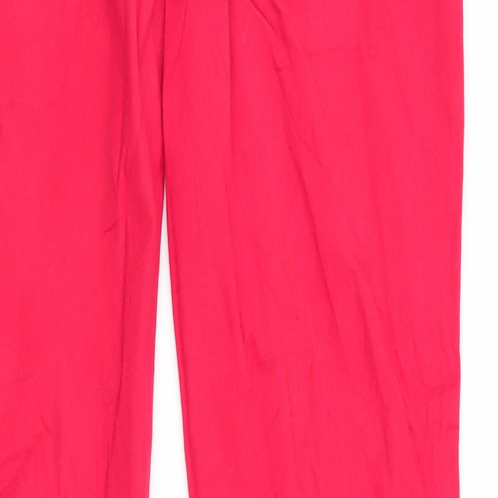 Womens UK Size 6 Janina Regular Fit Skinny Red Jeans