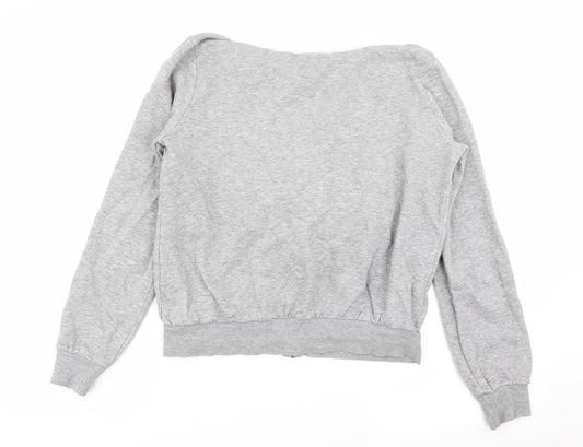 Divided by H&M Womens Grey   Full Zip Jumper Size S