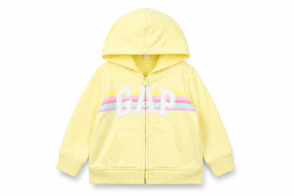 Gap Girls Yellow   Full Zip Jumper Size 2 Years