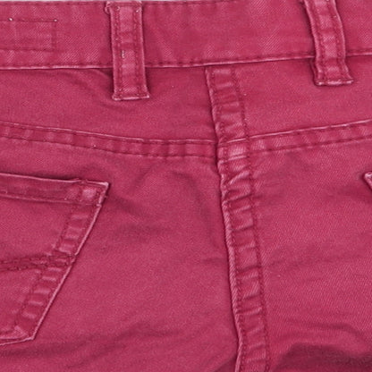 johnnie b Womens Red   Chino Shorts Size 26 in