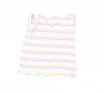 TU Girls Multicoloured Striped  Basic Tank Size 2-3 Years