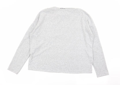 F&F Womens Grey   Basic T-Shirt Size 12