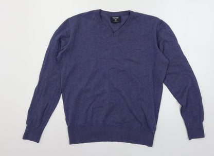 TRN1961 Mens Blue  Knit Pullover Jumper Size M