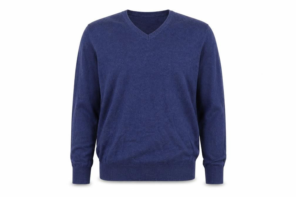 TRN1961 Mens Blue  Knit Pullover Jumper Size M