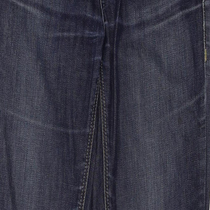 Topshop Womens Blue  Denim Skinny Jeans Size 28 in L32 in