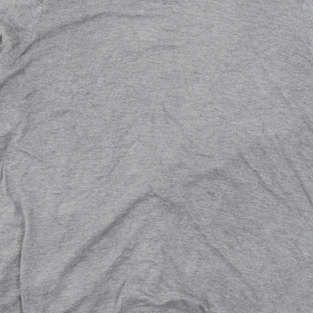 F&F Womens Grey  Knit Cardigan Jumper Size 16