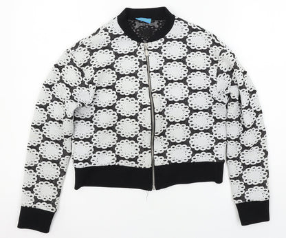 Koopai Womens Black  Jersey Jacket  Size S