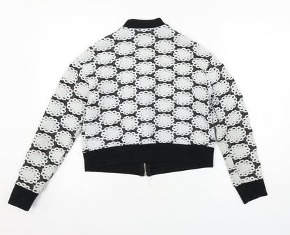 Koopai Womens Black  Jersey Jacket  Size S