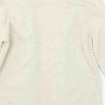 Womens UK Size S Hand to Hand Ivory Cardigan Jumper