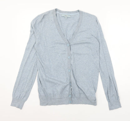 NEXT Womens Blue  Knit Cardigan Jumper Size 10