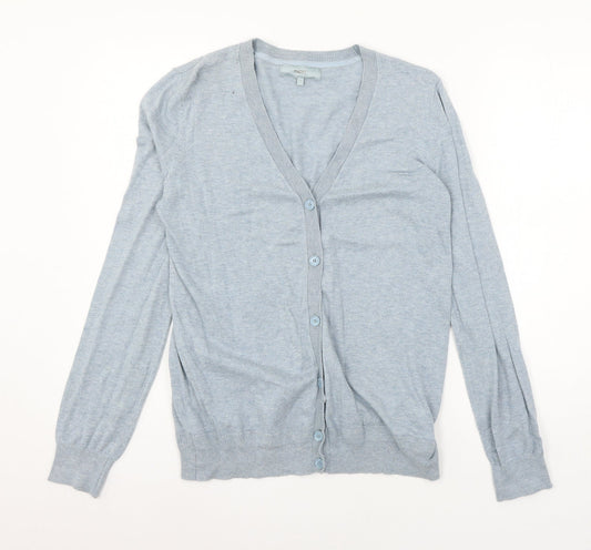 NEXT Womens Blue  Knit Cardigan Jumper Size 10