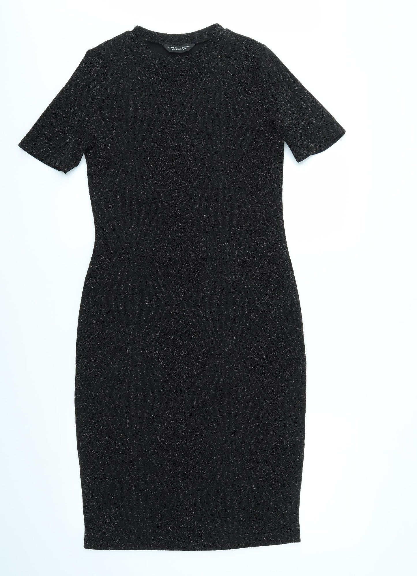 Dorothy Perkins Womens Black   Fit & Flare  Size 10
