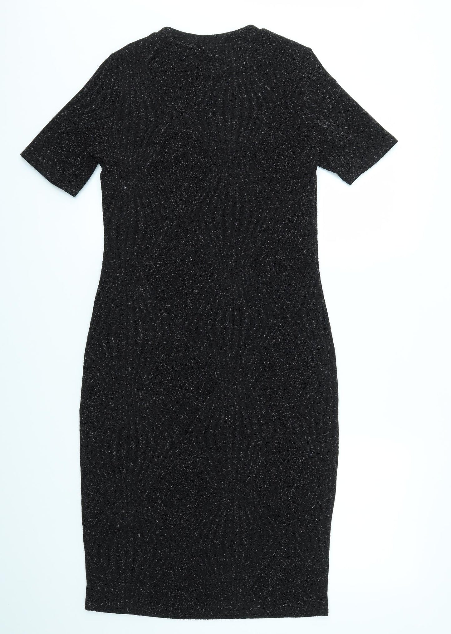 Dorothy Perkins Womens Black   Fit & Flare  Size 10