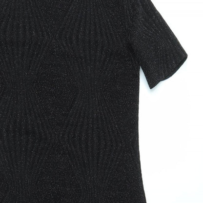 Dorothy Perkins Womens Black   Fit & Flare  Size 10