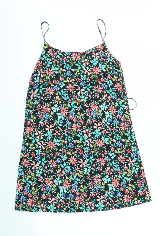 Primark Womens Multicoloured Floral  Fit & Flare  Size 10