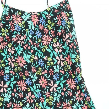 Primark Womens Multicoloured Floral  Fit & Flare  Size 10