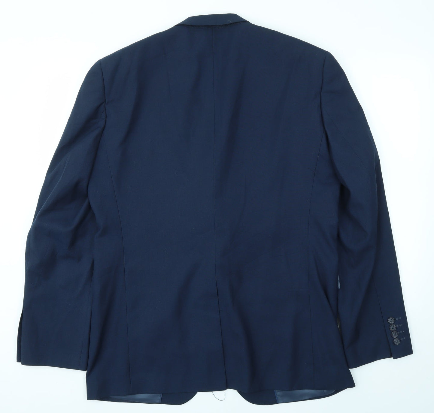 Mens UK Size 42 Cedar Wood State Regular Blue Suit Jacket