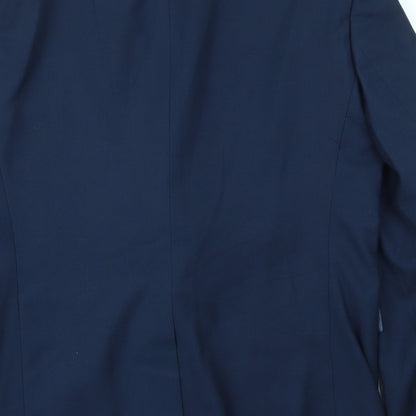 Mens UK Size 42 Cedar Wood State Regular Blue Suit Jacket