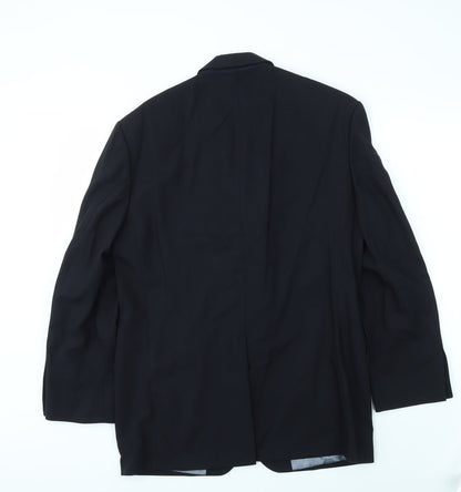 Mens UK Size 38 M&S Regular Blue Suit Jacket