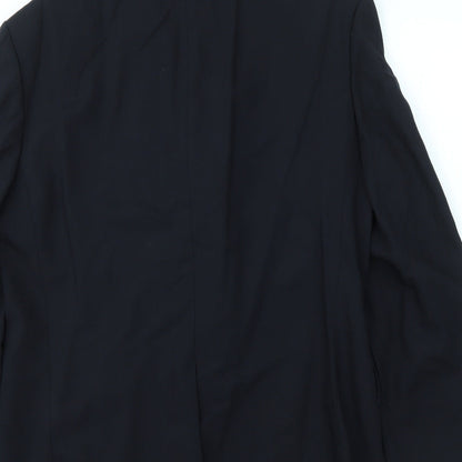 Mens UK Size 38 M&S Regular Blue Suit Jacket