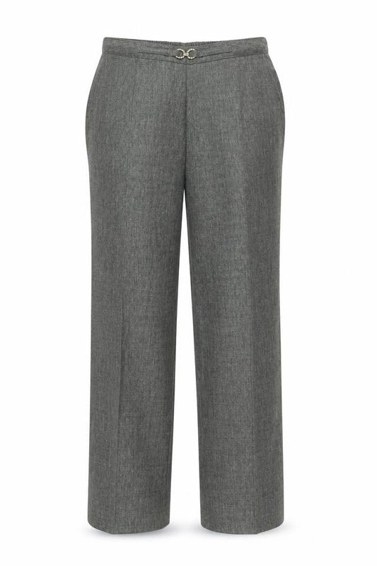 Womens UK Size 12 Damart Regular Fit  Brown Trousers