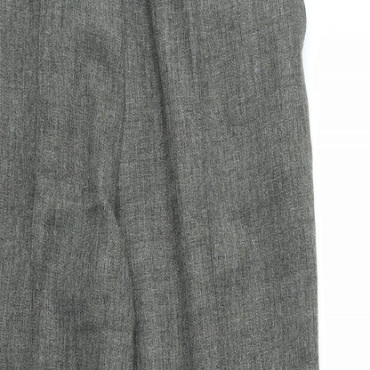 Womens UK Size 12 Damart Regular Fit  Brown Trousers