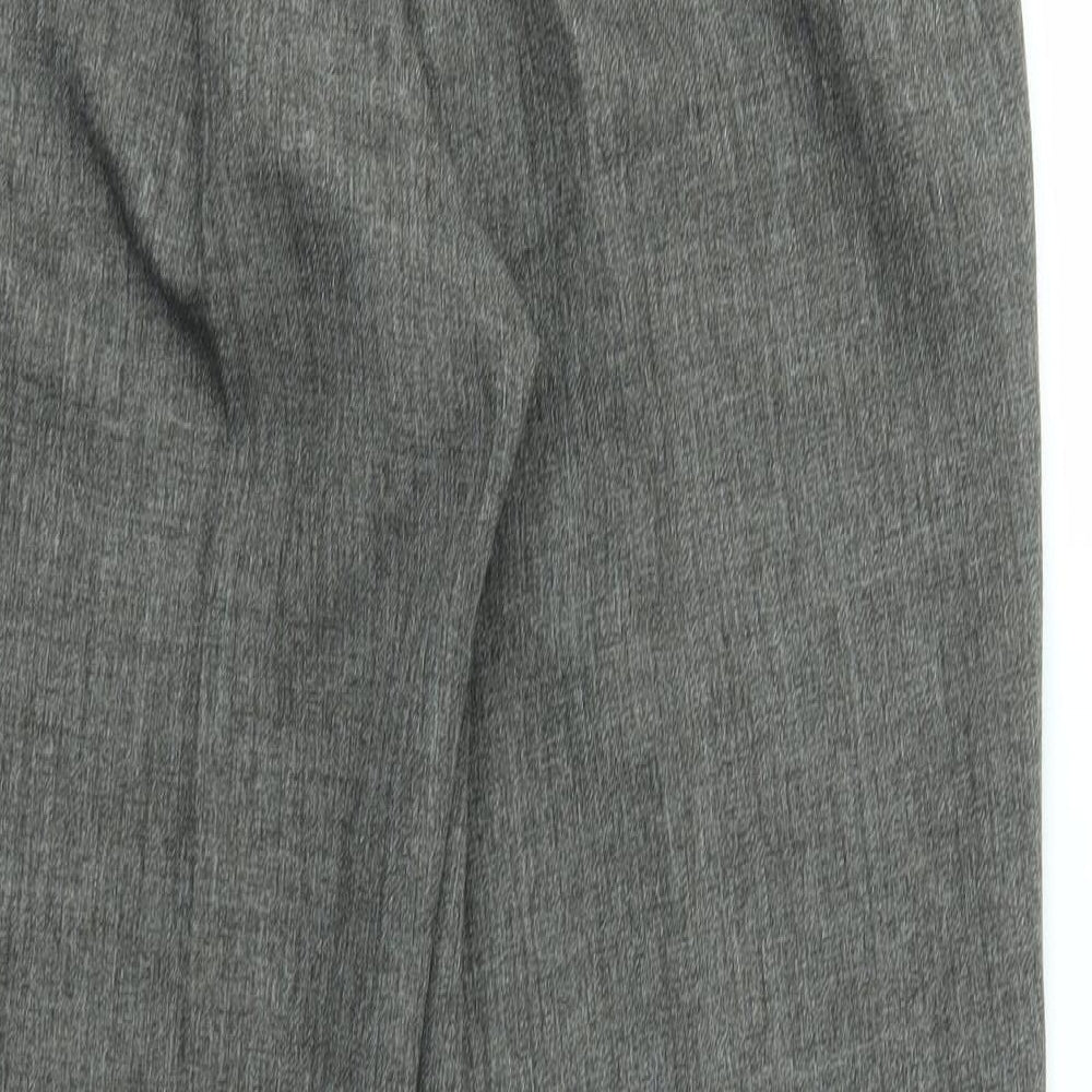 Womens UK Size 12 Damart Regular Fit  Brown Trousers