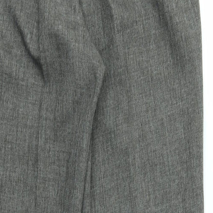 Womens UK Size 12 Damart Regular Fit  Brown Trousers