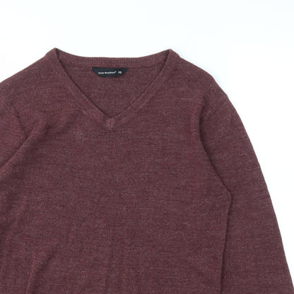 Mens UK Size XS Cedar Wood State Red Pullover Sweatshirt