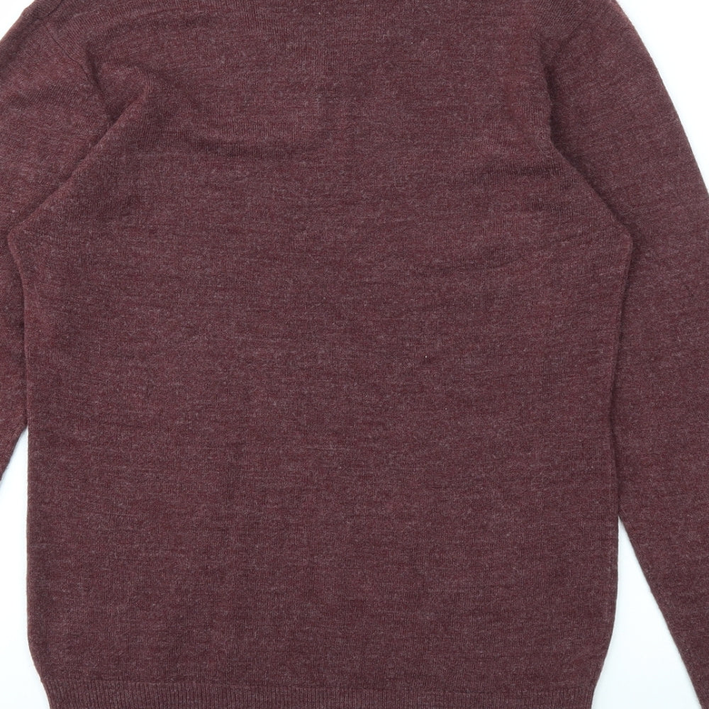 Mens UK Size XS Cedar Wood State Red Pullover Sweatshirt