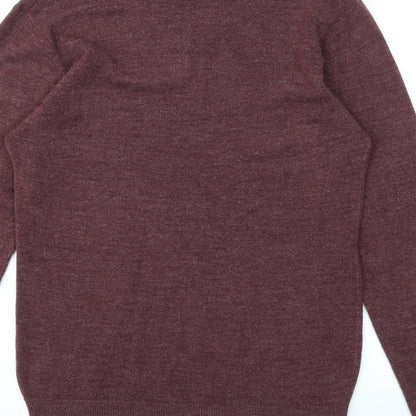 Mens UK Size XS Cedar Wood State Red Pullover Sweatshirt