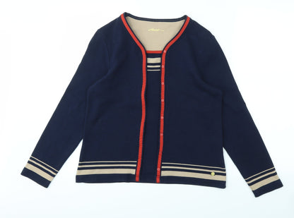 DASH Womens Blue   Pullover Jumper Size 12