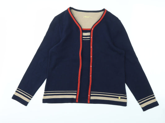 DASH Womens Blue   Pullover Jumper Size 12