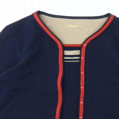 DASH Womens Blue   Pullover Jumper Size 12