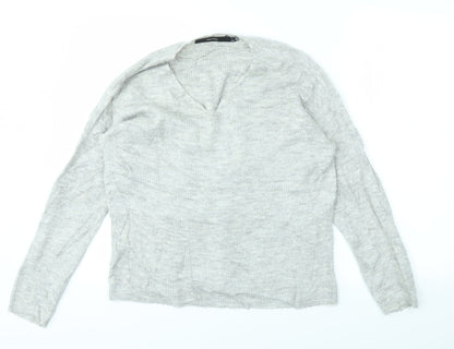 Womens UK Size S VERO MODA Grey Pullover Jumper