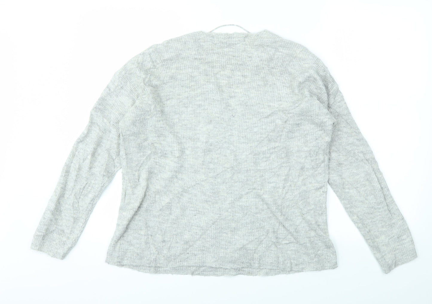 Womens UK Size S VERO MODA Grey Pullover Jumper