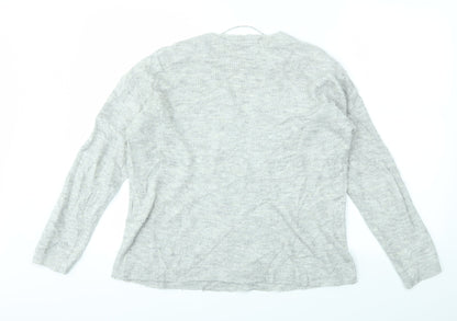 Womens UK Size S VERO MODA Grey Pullover Jumper