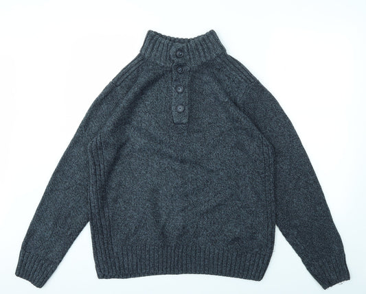 George Mens Blue   Pullover Sweatshirt Size L