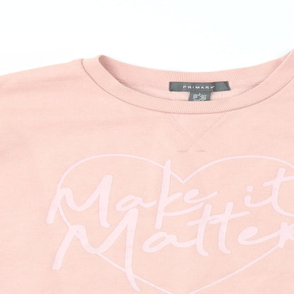 Primark Womens Pink   Pullover Jumper Size L