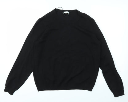 Womens UK Size L H&M Black Pullover Jumper