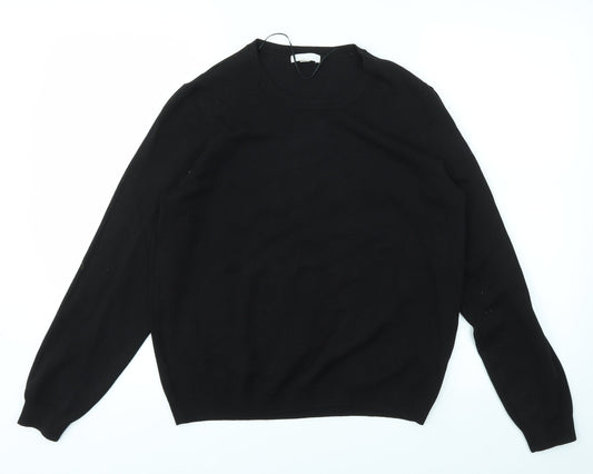 Womens UK Size L H&M Black Pullover Jumper